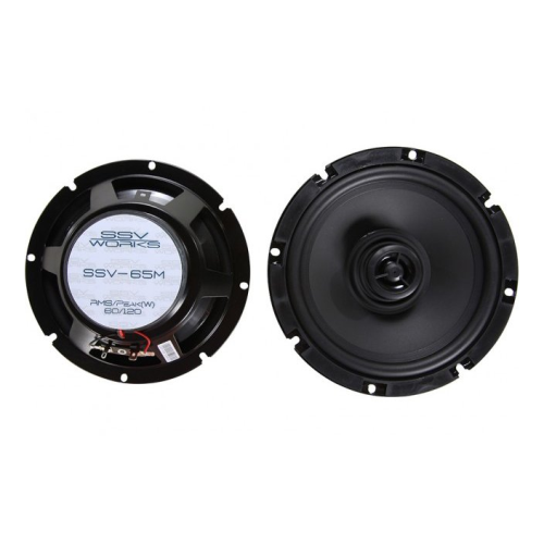 SSV Works SSV-65M 6.5 Inch Full Range Speakers