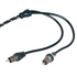 Rockford Fosgate RFIT-3 3 Foot Twisted RCA Cable
