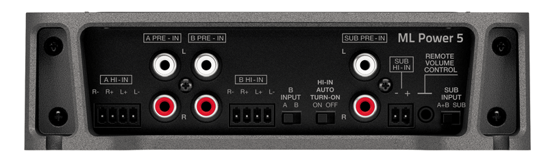 Hertz ML Power 5 Mille 5-Channel Amplifier 100W x 4 + 550W