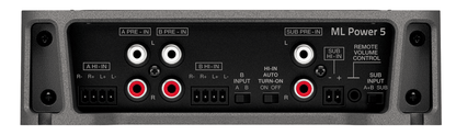 Hertz ML Power 5 Mille 5-Channel Amplifier 100W x 4 + 550W
