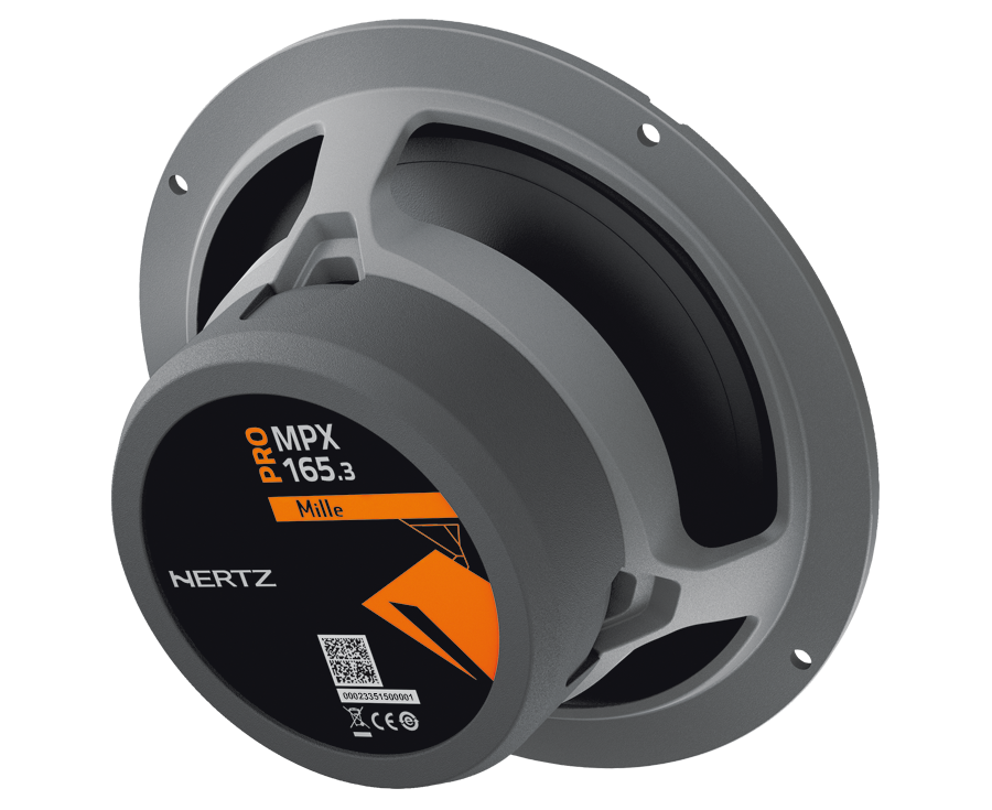 Hertz MPX 165.3 Mille Pro 6.5 Inch 2-Way Coaxial Speakers (Pair)