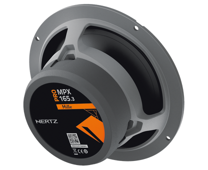 Hertz MPX 165.3 Mille Pro 6.5 Inch 2-Way Coaxial Speakers (Pair)