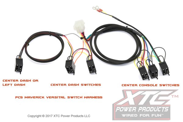 XTC Kit for Maverick X3 6 Switch Power Control System