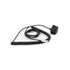 Rugged Radios HD Coil Cord Velcro PTT for Rugged Radios Intercoms