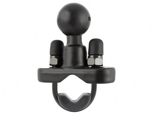RAM Rail Base with B Size 1" Ball. Zinc Coated U-Bolt for Rails from 0.5" to 1.25" in Diameter