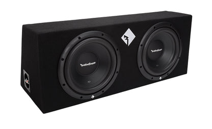 Rockford Fosgate R1-2X10 Dual 10 Inch Loaded Sub Enclosure