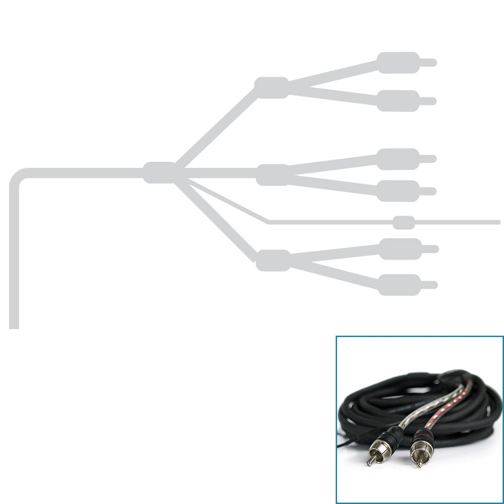 Audison Connection BT6 550 6 Channel RCA Cable