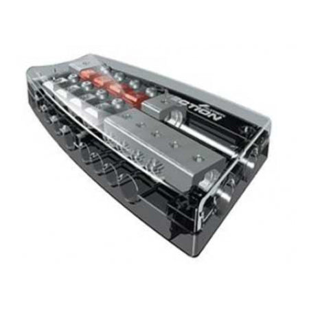 1 audison connection sfd41c fuse and distribution block