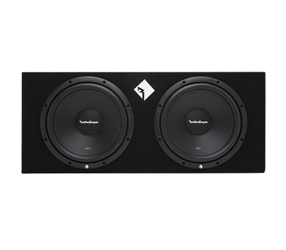 Rockford Fosgate R1-2X12 Dual 12 Inch Loaded Sub Enclosure