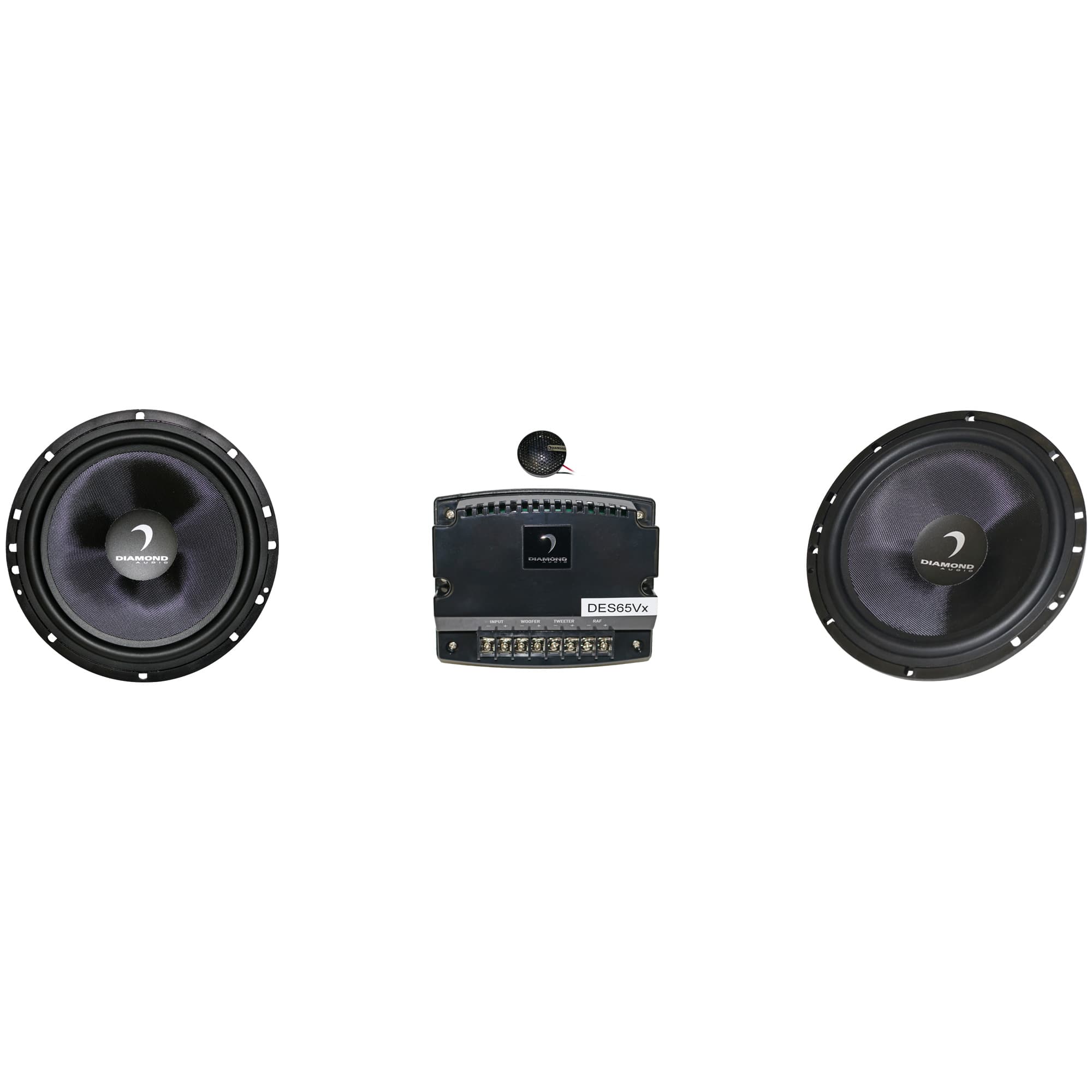 diamond audio des65c 6.5 inch component speaker set