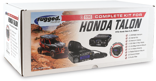Rugged Radio Complete Kit for Honda Talon