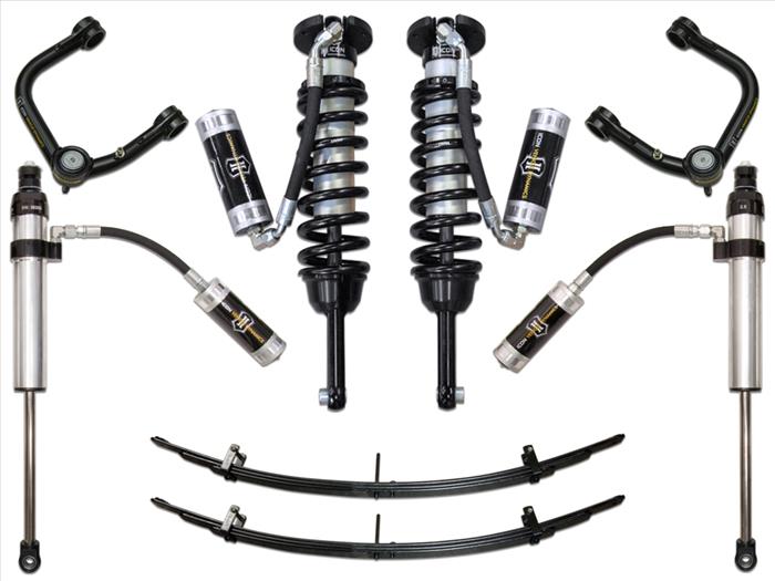 ICON 05-15 TACOMA 0-3.5"/ 16-UP 0-2.75" STAGE 5 LIFT KIT WITH TUBULAR UCA