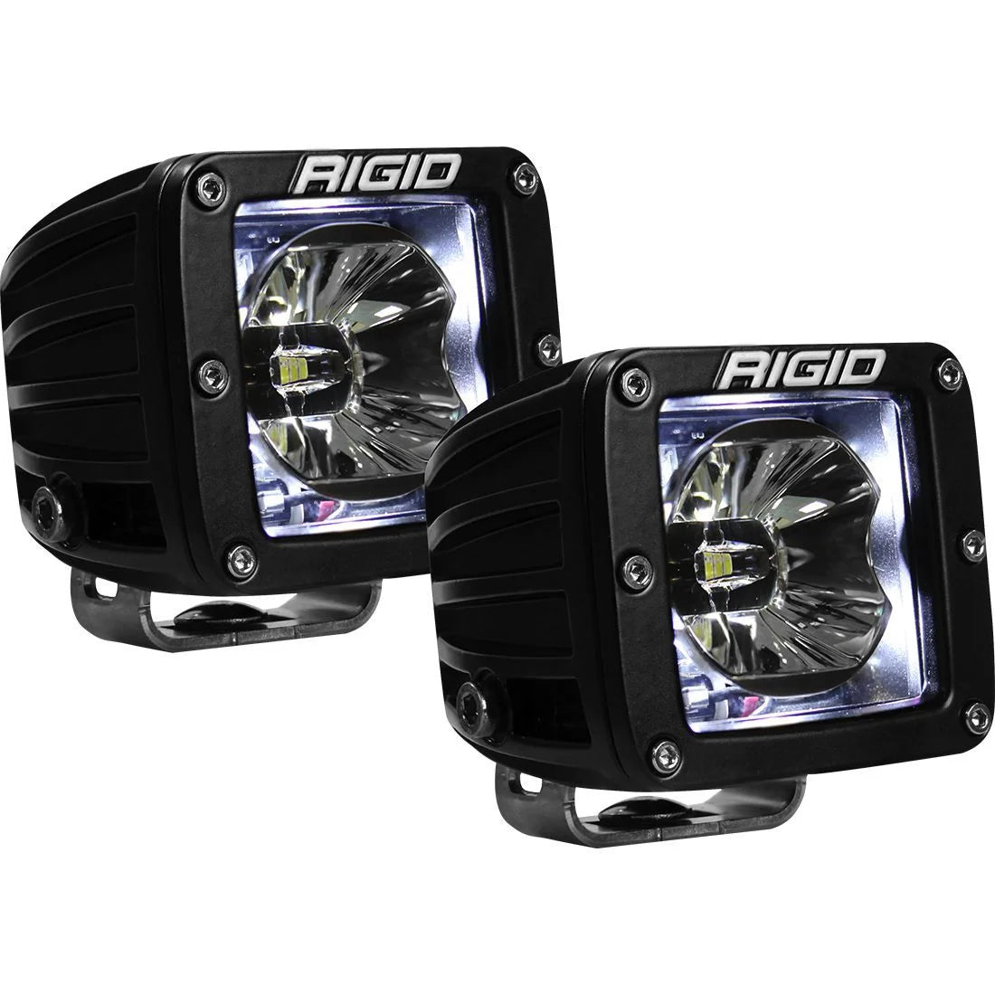 Rigid radiance pods with backlight