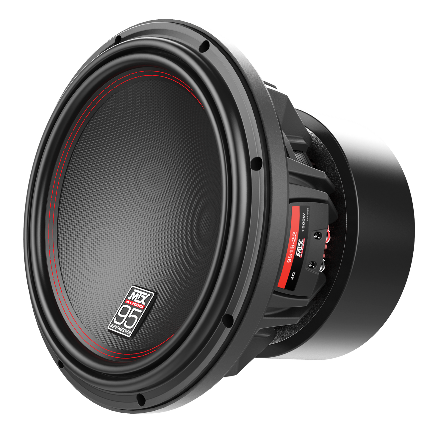 MTX 95 series 15" 1500-WATT RMS DUAL 2Ω CAR AUDIO SUBWOOFER