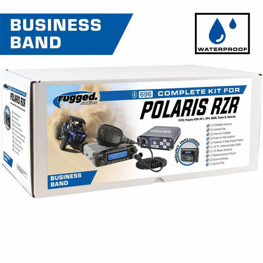 Rugged Radios Polaris RZR Complete UTV Communication Kit