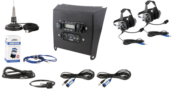 Rugged Radio Complete Kit for Kawasaki KRX