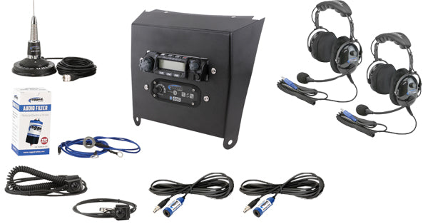 Rugged Radio Complete Kit for Kawasaki KRX