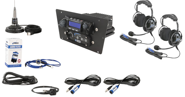 Rugged Radio Complete Kit for Yamaha YXZ