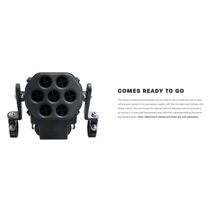 Particle Separator for Helmet