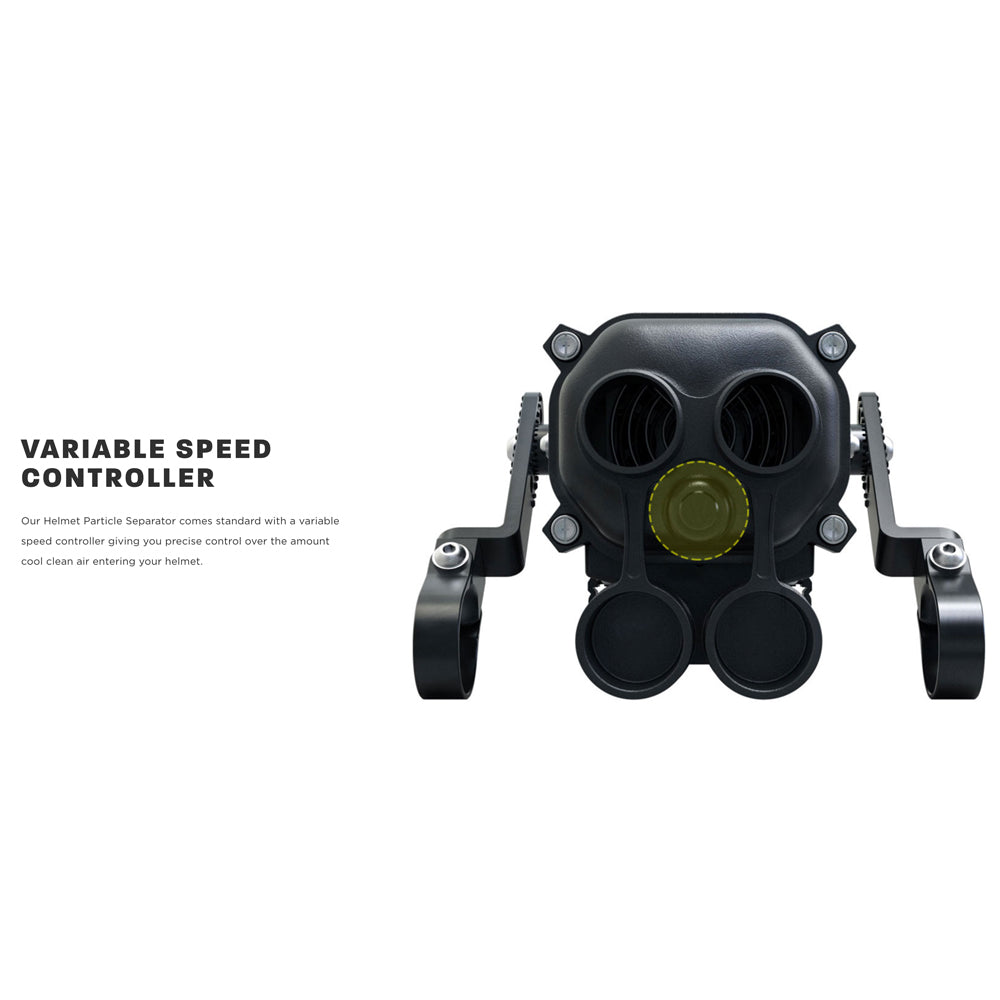 Particle Separator for Helmet