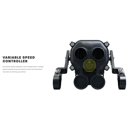 Particle Separator for Helmet