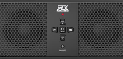 MTX UNIVERSAL 6 SPEAKER ALL WEATHER SOUND BAR WITH BLUETOOTH